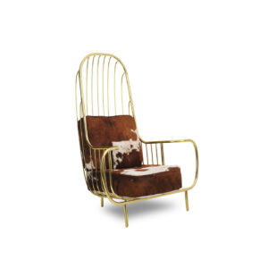 LIBERTY Armchair High Leather 2